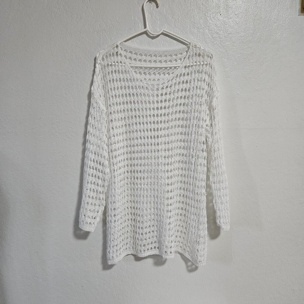 Swim Suit Cover Up-Crocheted